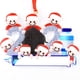thumbnail image 2 of Resina De Navidad Navidad Familia Diy Bendiciones Escritas A Mano Colgantes De Muñeco De Nieve Regalo Para Amigo O Familia Speravity HA040823-12, 2 of 6