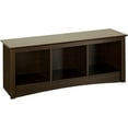 thumbnail image 5 of PREPAC RTA STORAGE & FURNITURE Edenvale Cubbie Bench with 3 Open Compartments, Espresso (Set of 1), 5 of 5