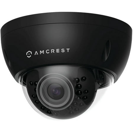 Amcrest ProHD Outdoor 3 Megapixel POE Vandal Dome IP Security Camera - IP67 Weatherproof, IK10 Vandal-Proof, 3MP (2048 TVL), IP3M-956E