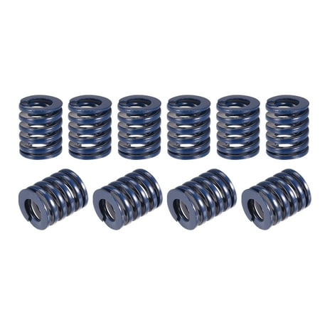 

Uxcell Die Spring 10 Pack 14mm OD 20mm Long Spiral Stamping Light Load Compression Die Springs Blue