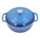 thumbnail image 2 of Olla De Horno De Hierro Fundido Esmaltado, Olla De Horno Redonda Esmaltada Fácil Limpieza Preservación Del Calor Con Tapa Para Cocinar, 2 of 7