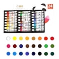 thumbnail image 1 of Wartleves Juego de acuarelas artísticas de 12 colores y 24 colores, tubos de 5 ml, Artist Craft L1C3, 1 of 7