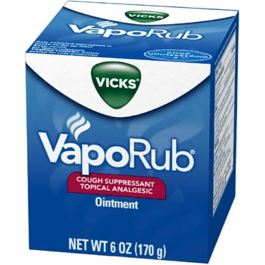 Vicks VapoRub Ointment 6 oz (Pack of 3)