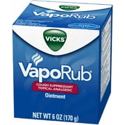 Vicks VapoRub Ointment 6 oz (Pack of 4)