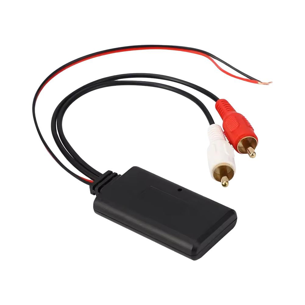 Universal Wireless Bluetooth 5.0 Audio Music Adapter Module for Car Stereo Systems with RCA Input, 5-12V Power