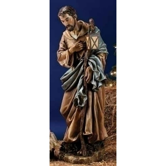 Roman 38" Painted St. Joseph Christmas Statue