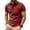 Red_004, variant on Domuza Mens Zipper Polos Shirts Business Casual Outfits Short Sleeve Casual Workout Tops Lightweight Golf Shirt with Pocket Black 3XL
