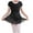 Black, variant on Eltusu Girls Ballet Dance Dress, Performance Cotton Short Sleeve Practice Leotard Skirts Black Size 2-13 T