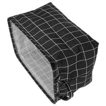 Car Trunk Storage Box Collapsible Fabric Organizer Foldable Rectangle Storage Baskets Ideal For Clothes Toys And Towels Black