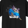 thumbnail image 6 of Dragon Ball Super Beerus Crew Neck Short Sleeve Men's Black T-shirt-3XL, 6 of 7