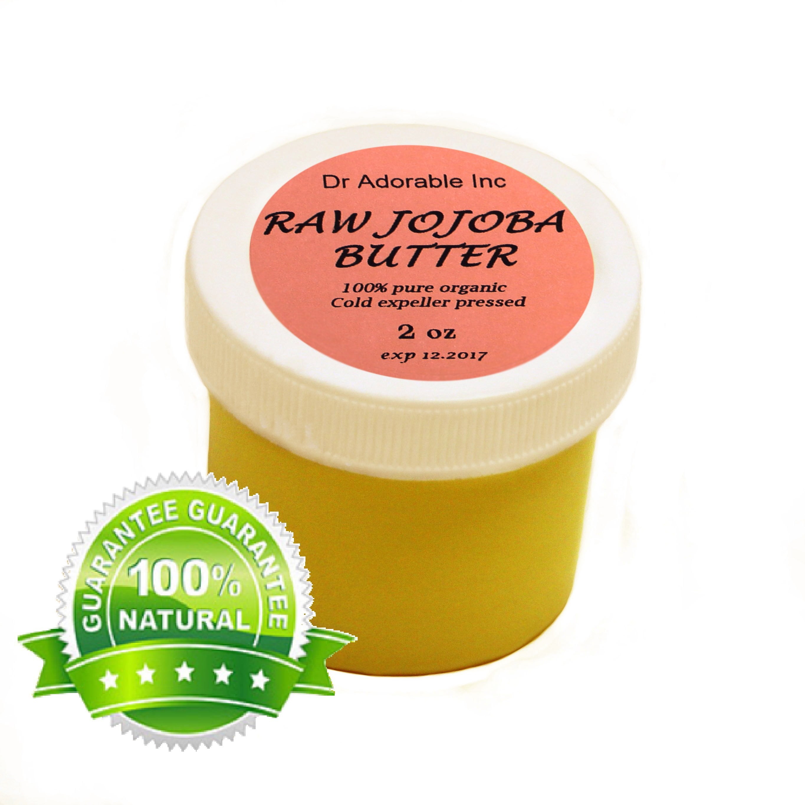 Dr.Adorable Jojoba Butter Organic 100 Pure Raw 2 Oz