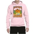 thumbnail image 2 of Wild Bobby Life Was Meant For Great Adventures Mountains Pine Trees Nature Lover Unisex Hoodie Sweatshirt, Light Pink, XX-Large, 2 of 6