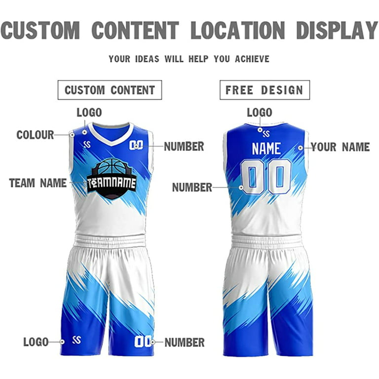 Custom Basketball Uniform Sets with Logo Free Design Basketball