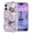 H, variant on Allytechgroup for iPhone 16 Case, 3 Layers Protection Slim Lightweight Shockproof Soft TPU & Hard Back Protective Bumper Cover Marble Shell, O