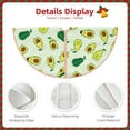 thumbnail image 5 of Kll Cartoon Fruit Christmas Tree Skirt 48",Party Decorations Farmhouse For Christmas Decorations Holiday Party, 5 of 8