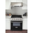 thumbnail image 4 of Kucht Professional 30" Stainless Steel Natural Gas Range in Black and Silver, 4 of 14