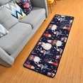 thumbnail image 5 of Kitchen Rugs and Mats Non-Skid Washable Runner Rugs Christmas Snowman Rabbit Long 72x24 inch for Floor Cushioned Hallway Entryway Indoor 2x6, 5 of 7