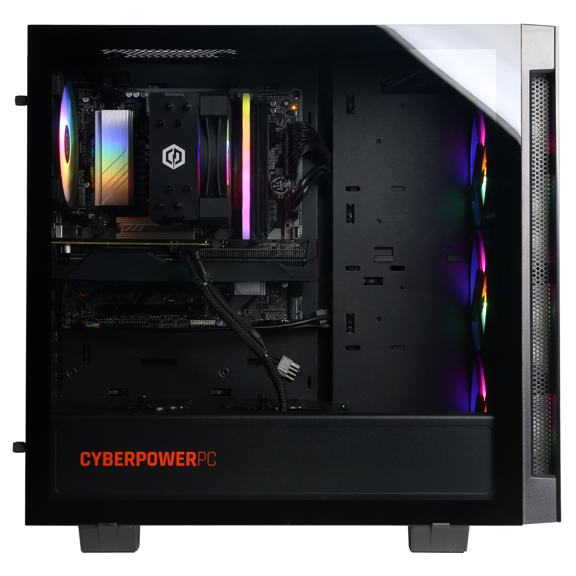 CyberPowerPC Gamer Xtreme Gaming PC, Intel Core Ultra 5 225F, NVIDIA GeForce RTX 5050 8GB, 16GB DDR5, 1TB SSD, GXi11240CPGV23