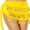 Yellow, variant on Eye Catching Dance Performances Coin Belt Soft Chiffons Fabric Lightweight Dance Hip Accessory For Stage Shows