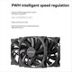 thumbnail image 4 of AF14025 Ventilador de Refrigeración para PC 4PIN PWM 140 mm Caja de Computadora de Enfriamiento Ventilador Bajo Ruido PC Gamer CPU Enfriador Negro, 4 of 5