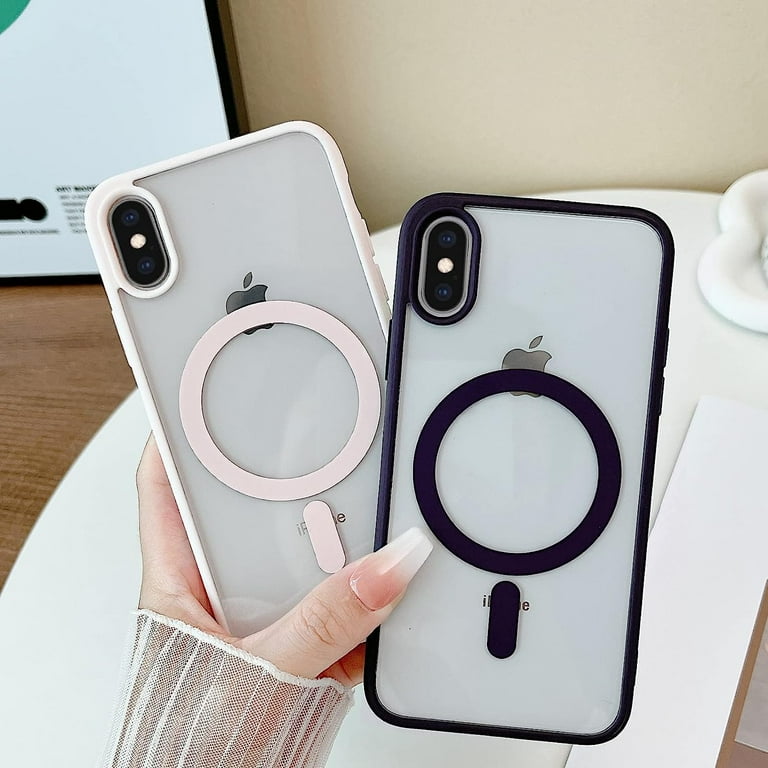 for iPhone Xr Case Compatible for MagSafe, Anti Yellowing
