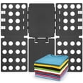 thumbnail image 1 of Carpeta plegable Geniusidea para ropa, color negro, 1 of 8
