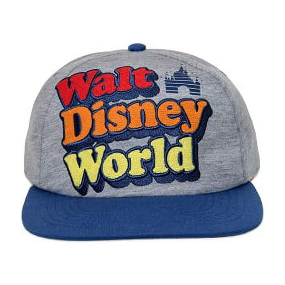 Disney Parks Walt Disney World Retro Gray Baseball Cap