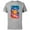 Athletic Heather, variant on Marvel Studios Loki Season 2 TVA Miss Minutes Two Worlds - Short Sleeve Cotton T-Shirt for Adults - Customized-Natural