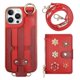 thumbnail image 2 of For iPhone 16 Pro Max Case Detachable Card Holder PU Leather+TPU Flower Aesthetic Phone Cover with S, 2 of 5