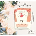 thumbnail image 5 of Darling Souvenir White Birthday Invitation Card 28 Pcs Fill or Write In Blank Invites Printable Party Supplies 5 x 7 Inches, 5 of 5