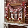 thumbnail image 6 of 78.74" Valentines Tinsel Garland Valentine Tree Decorations, Heart Tinsel Garland Red Valentine Garland Hanging Valentine‘s Day Decoration for Indoor and Outdoor, 6 of 6