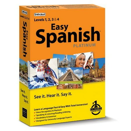 - Easy Spanish Platinum Total Immersion, Individual Software, 018527105160