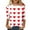 Red, variant on SHITINN Valentine's Day Fashion Heart Print 3/4 Sleeve T Shirt for Women Casual Stylish Top Women Short Sleeve Tops Womens Shirt Summer Clothes for Women