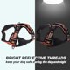 thumbnail image 4 of Arnés para perros, collar para perros, juego de correa para perros, arnés reflectante ajustable para perros, chaleco de tracción naranja (L), 4 of 5