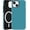 Blue Green, variant on Compatible with MagSafe Striped Phone Case for iPhone 15 Pro Max, Cute Magnetic Stripes Aesthetic Design TPU and PC Protective Phone Cover for Women Men Girls Boys-Purple