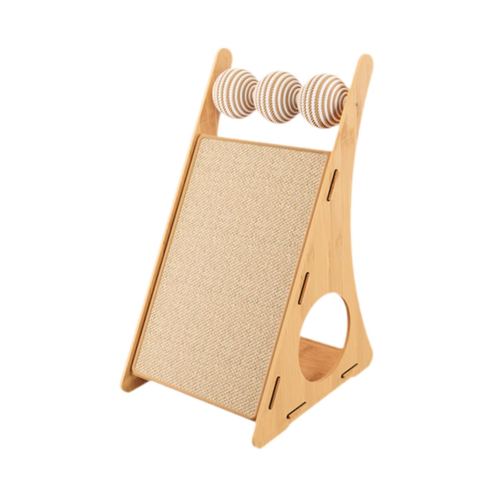 Bothyi Cat Scratching Board Cat Interactive Toy Playing Resting Stylish Grind Claws for Bottom Balls
