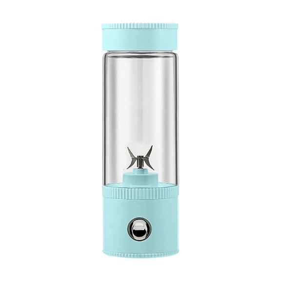 Blender Bottle Stainless Steel Portable Usb Rechargeable 350Ml 4 Blades Personal Smoothie Blender for Shakes Fruit Juices Sports Travel Outdoors