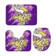 thumbnail image 4 of Juego de 3 alfombras de baño del equipo Vikings, alfombra antideslizante para baño, 31,5 x 20 pulgadas, 4 of 7