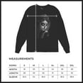 thumbnail image 7 of Sugar Skull Lace Long Sleeve T-shirt Black White Day of the Dead Gothic Beauty Monochrome Dia de Los Muertos Elegant, 7 of 7