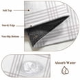 thumbnail image 4 of Grey Buffalo Plaid Area Rug 6x9 Washable Rug Non Slip Farmhouse Checkered Watercolor Large Area Rug Soft Stainresistant Indoor Floor Carpet for Living Room Bedroom Home Office Dining Room Nursery, 4 of 9