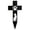G, variant on CZSCPDAW 6 Inch Cross Memorial Metal Stake, Decorative Outdoor Accent for Lawn and Patio