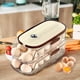thumbnail image 1 of Double Storage Box Home Multi-layer Automatic Rolling Storage Box Kitchen Refrigerator Transparent Rolling Rack, 1 of 4