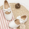 thumbnail image 3 of Toddler Little Girl Mary Jane Dress Shoes Ballet Flats for Girl Party School Shoes Bowknot Princess Shoes, 3 of 6