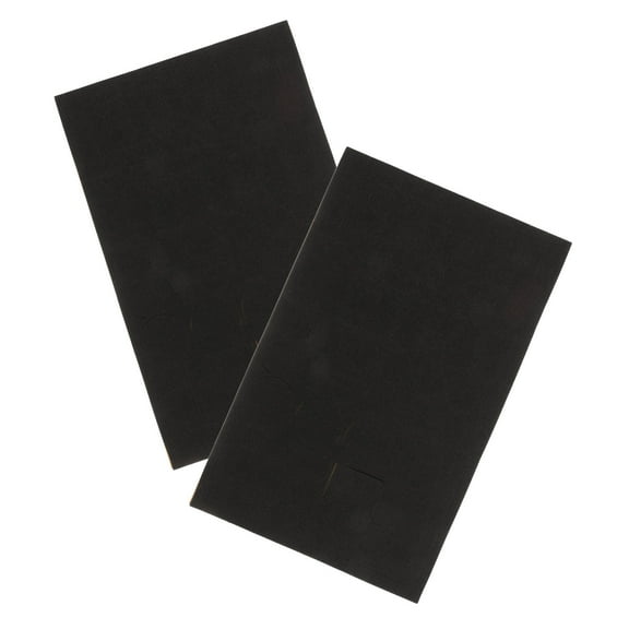 ROSENICE 2Pcs Black Light Stickers Blackout for Light Dimming and Eye Protection in Bedrooms and Living Rooms