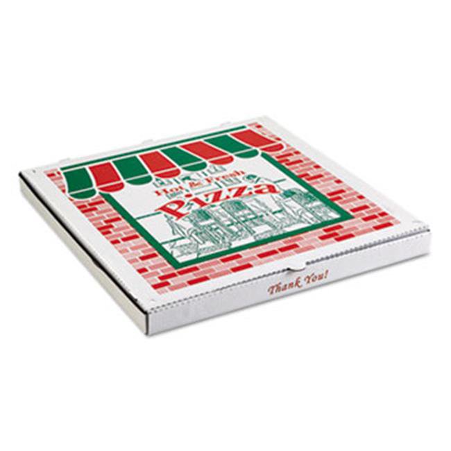 Arvco Containers ARV9244393 Corrugated Pizza Boxes, White 24 in. 25