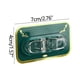 thumbnail image 2 of Organizador de cables 4pc Cable Manager - Clips de plástico 7x4cm para escritorio, televisor, almacenamiento de cables de ordenador y teléfono - Abrazaderas de enrutamiento de cables de 4, 2 of 2