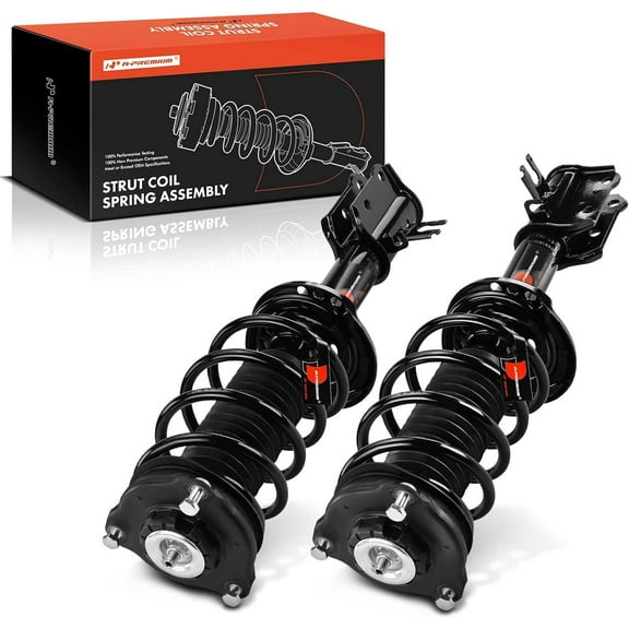 A-Premium Front Pair (2) Complete Strut and Coil Spring Assembly Compatible with Jeep BU Series Renegade 2015 2016 2017 2018, FWD, Driver and Passenger Side