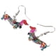 thumbnail image 3 of Pendientes de perro salchicha de dibujos animados de aleación de colores que gotean aceite (coloridos), colgante para mascota, joyería para perro, regalo encantador y encantador para mujeres y niñas, 3 of 5