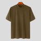thumbnail image 5 of Men's Summer Sleeves Short Sleeve Slim Fit Fashion Breathable Men's Shirt 5XL, 5 of 5