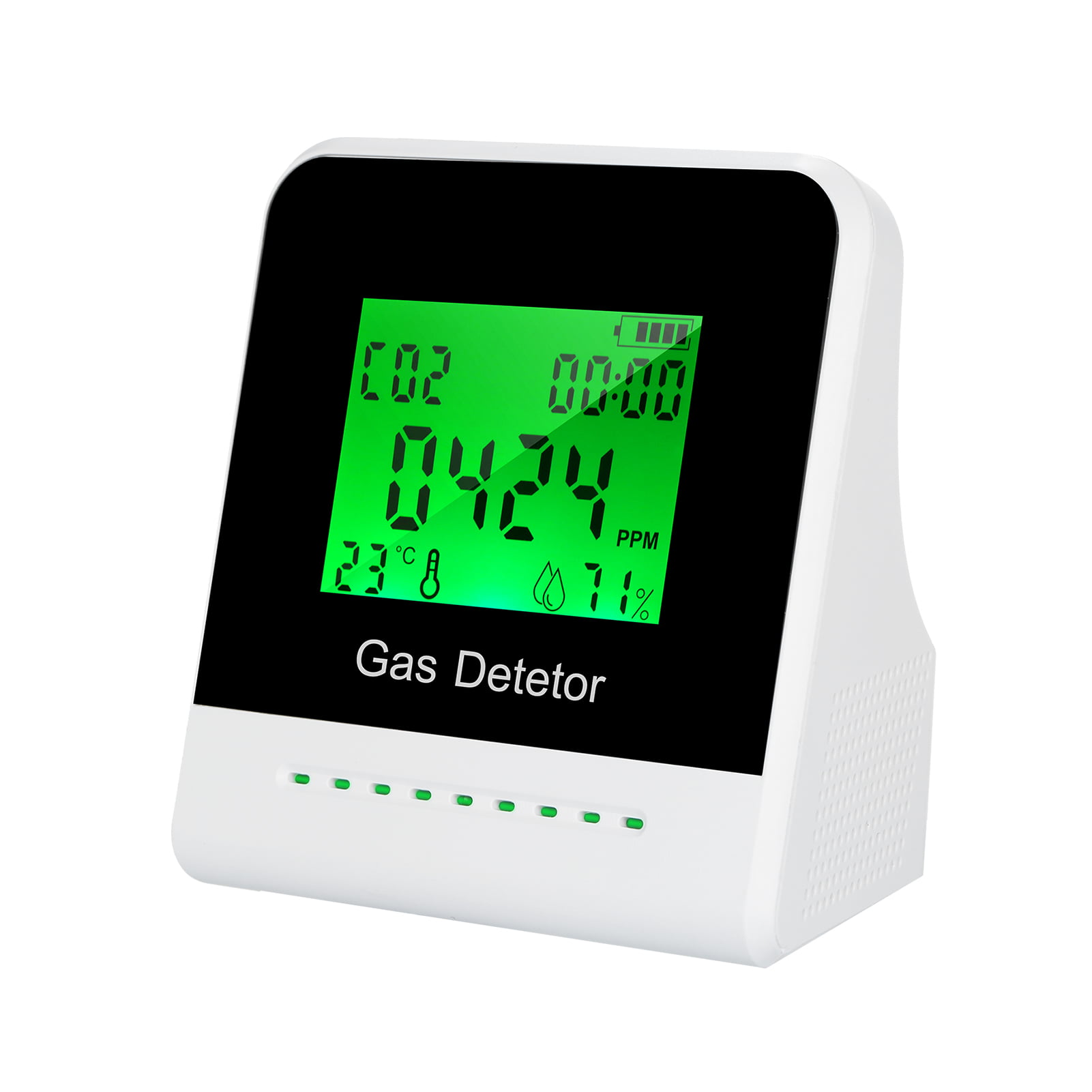 LCD CO2 Meter Temperature Humidity Detector Air Quality Carbon Dioxide Monitors 